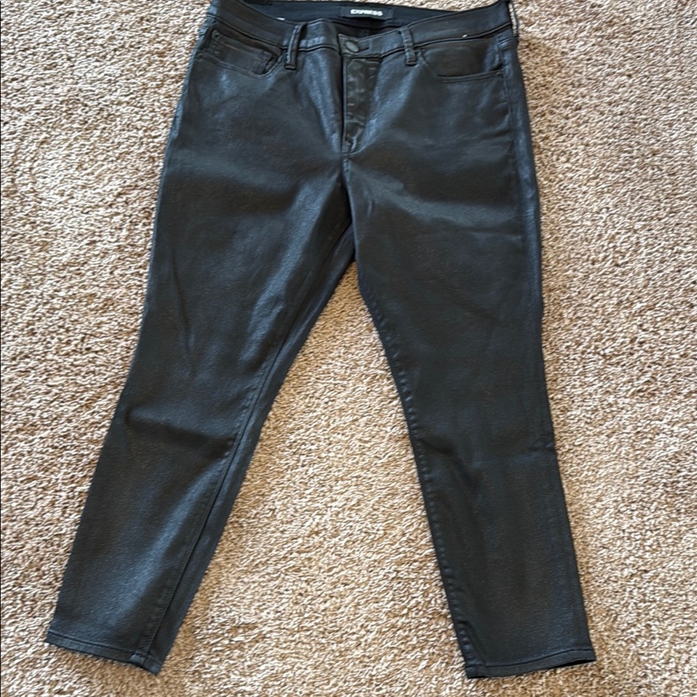 Express Black Skinny Jeans Modern Fit